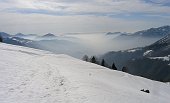 17 Dalle Baite di Campo, 15 marzo. Panorama verso valle